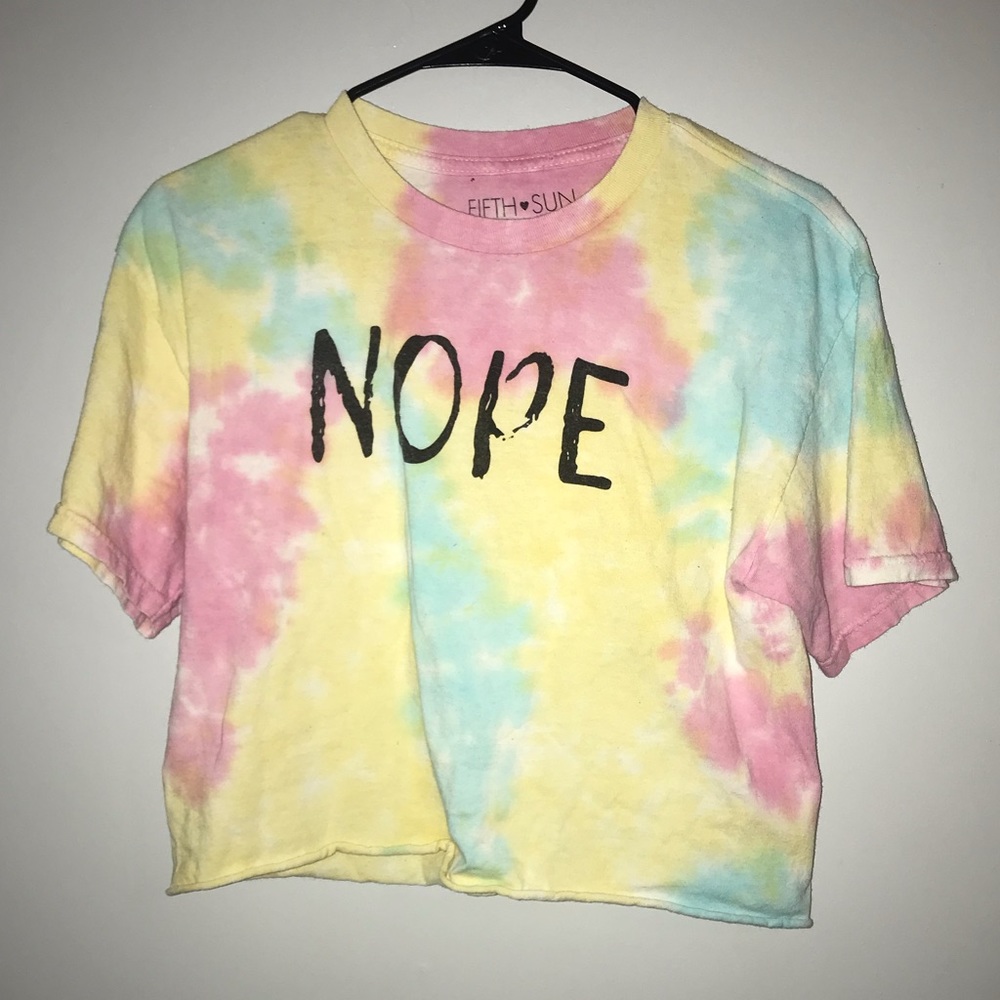 Crop top Tye dye